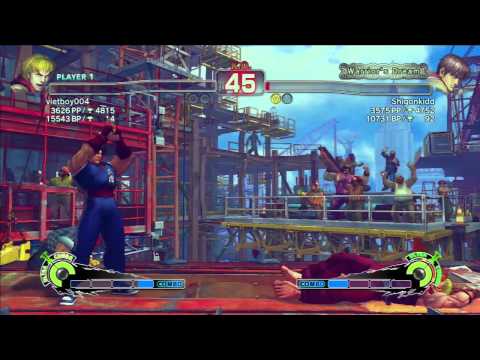 SSF 4 A.E Ranked Match Ken (Vietboy004) vs Guy (shigonkidd)