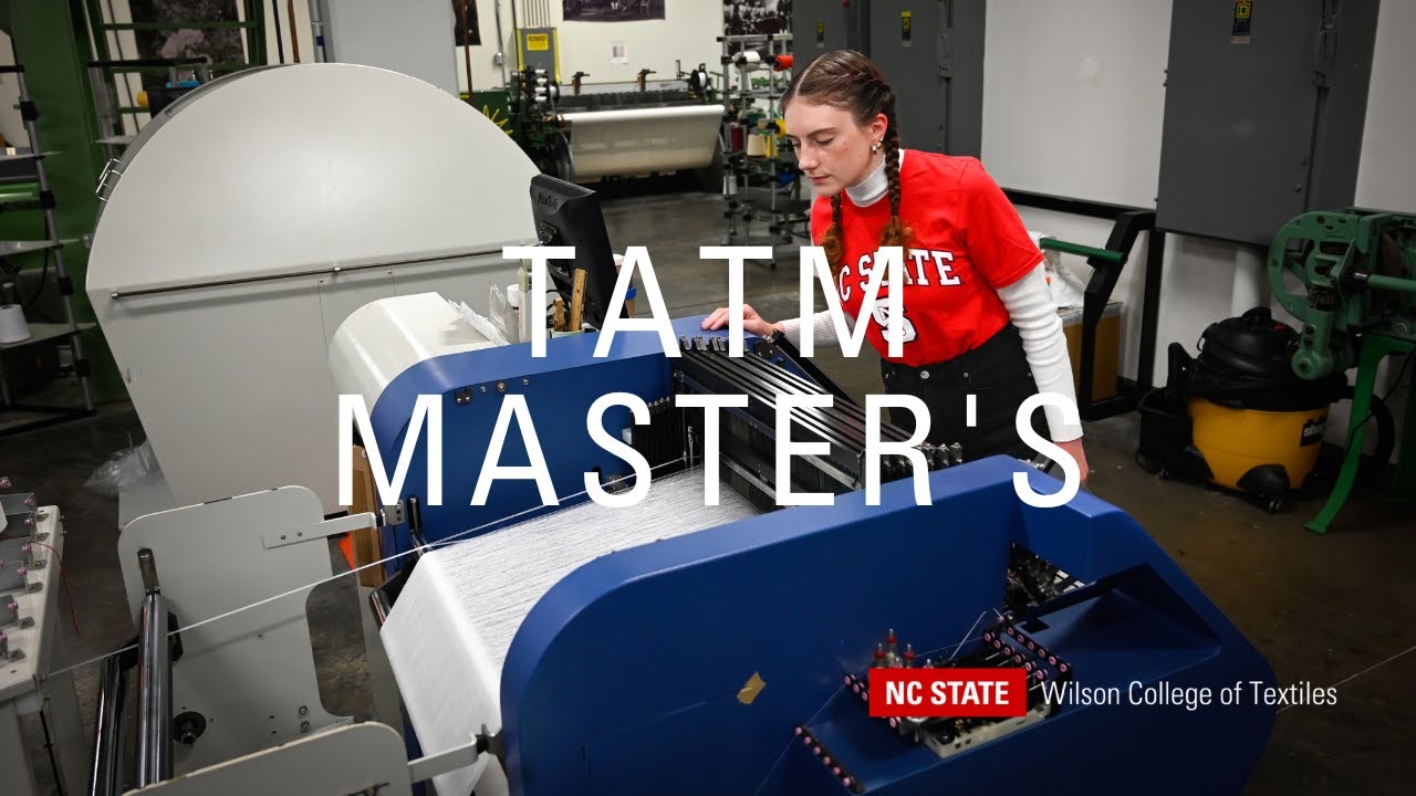 Explore our Master of Textiles and Master of Science in Textiles