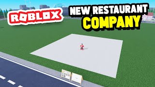Building a BRAND NEW Restaurant in Roblox Restaurant Tycoon 2