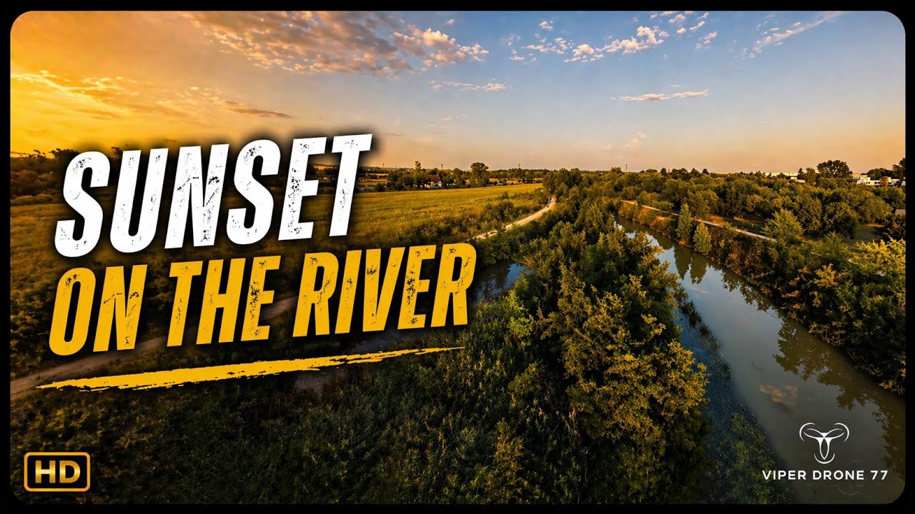 Sunset on the River