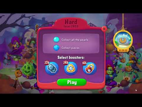 Fishdom 2453 Hard Level - NO BooSTERS