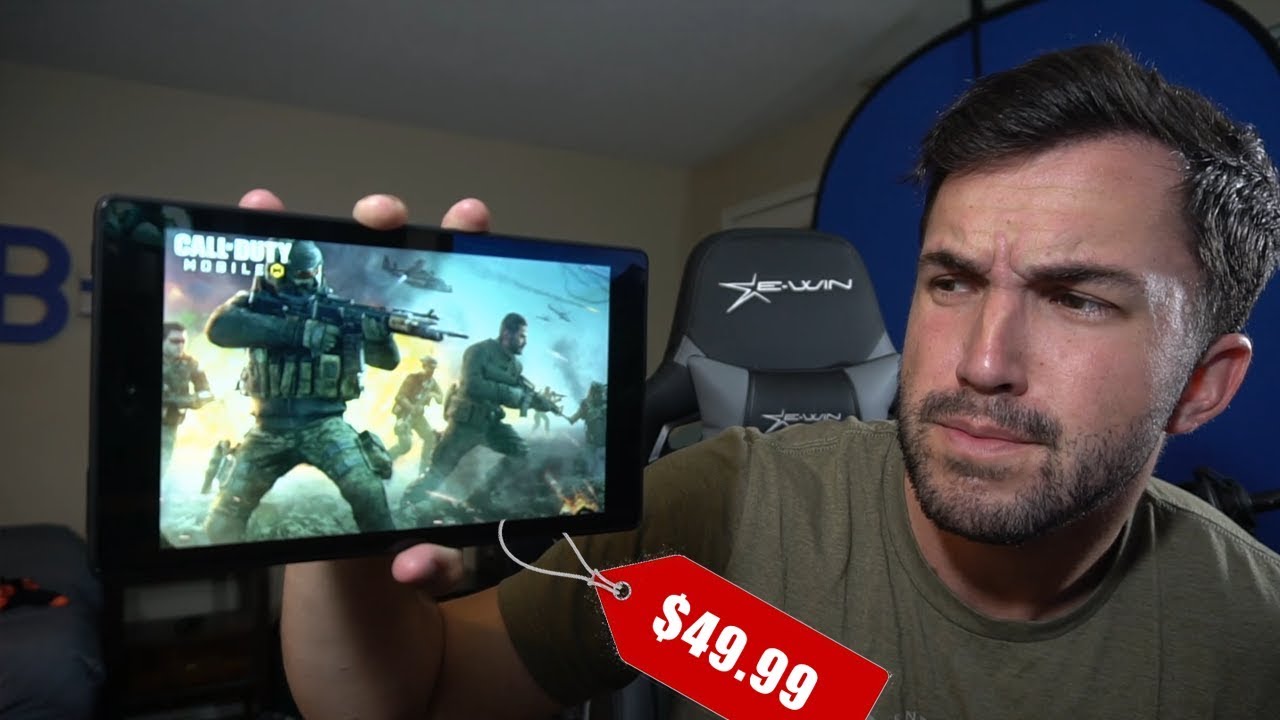 call of duty mobile on a $50 tablet