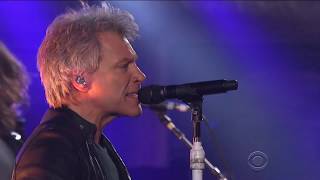 Bon Jovi - When We Were Us (The Late Show Colbert 2018)