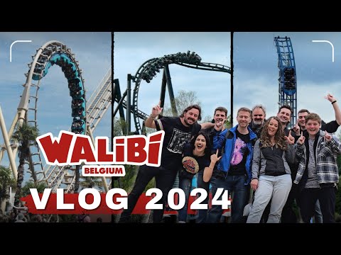 Best Walibi Park? Walibi Belgium vlog 2024!