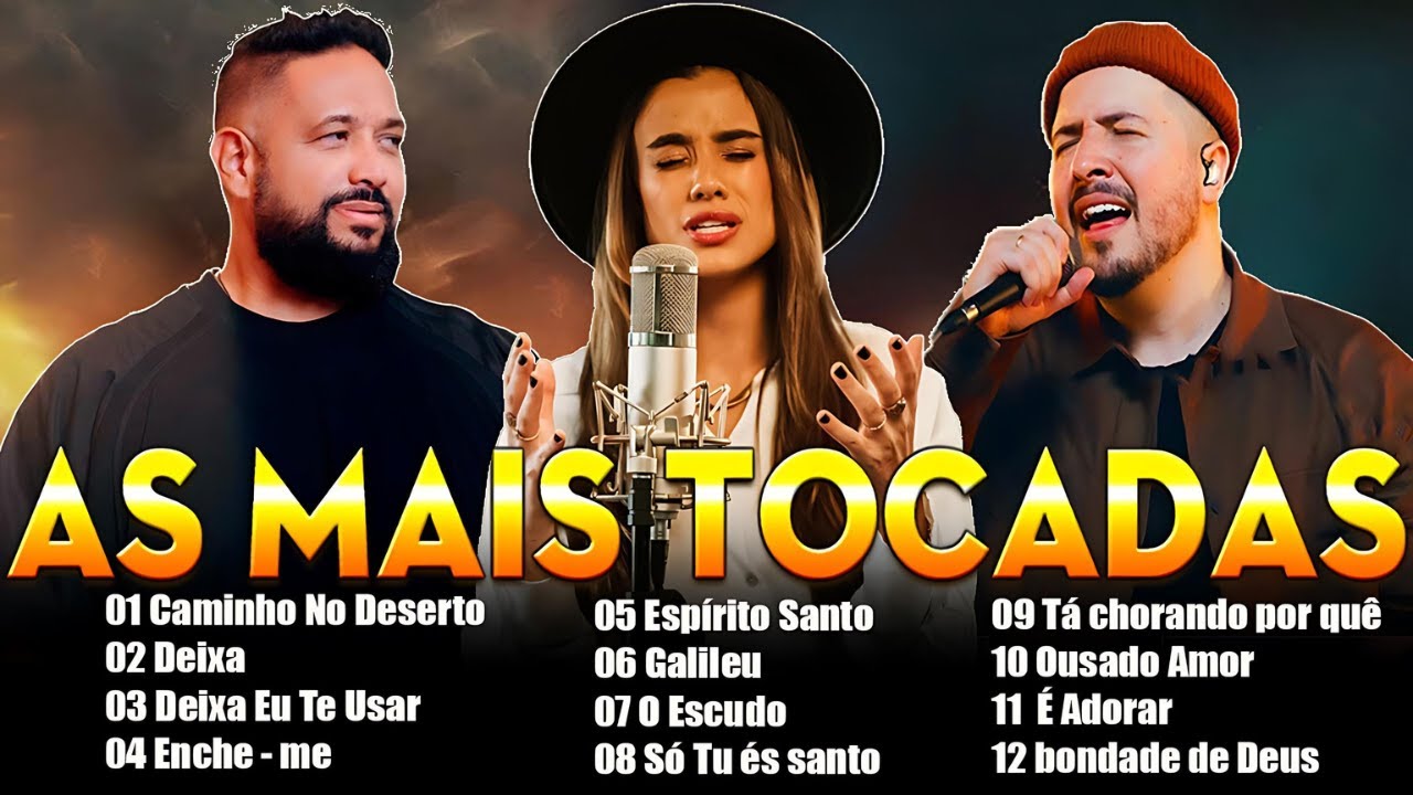 Top 30 Hinos Evangélicos - Fernandinho, Gabriela Rocha, Aline Barros, Amanda Wanessa, casa worship🙏
