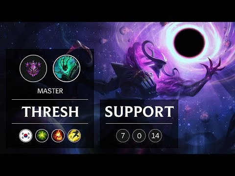 Thresh Support vs Braum - KR Master Patch 9.3
