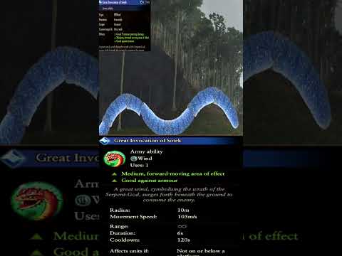 Cult of Sotek can Summon the Serpent God Sotek if they Gather Enough Sacrifice Offerings