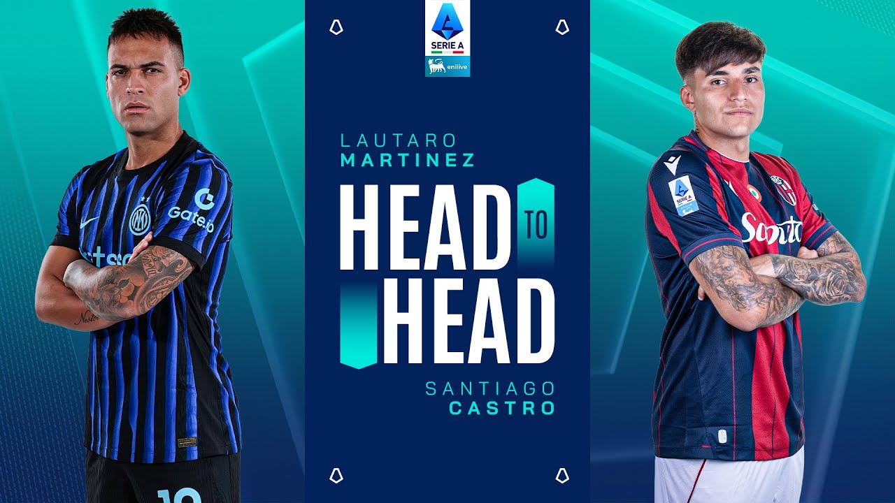 True Striking Souls | Head to Head | Lautaro Martínez vs Santiago Castro | Serie A 2025/26