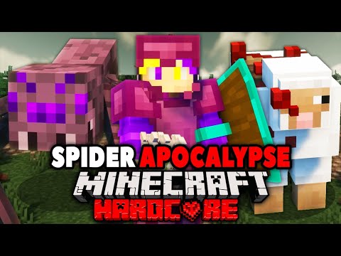Ultimate Hardcore Survival: 100 Days Spider Apocalypse