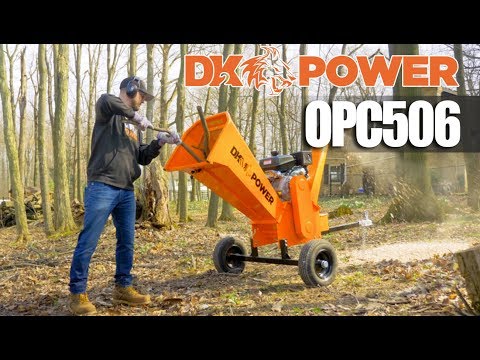 DK2 POWER | OPC506 6-Inch 14 HP Wood Chipper
