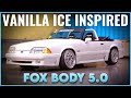 Ken Block Builds Vanilla Ice Inspired Fox Body 5 0 For Daughter S 14th Birthday