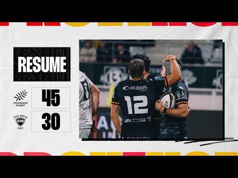 RÉSUMÉ MATCH : PROVENCE  - STADE MONTOIS (La course aux essais)