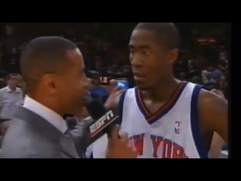 Jamal Crawford Knicks 25pts 5asts vs Pistons (2004)