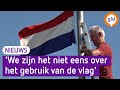 Tegenprotest boeren vlaggenactie