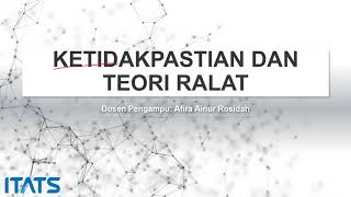 Download lagu Fisika - Ketidakpastian dan Teori Ralat mp3