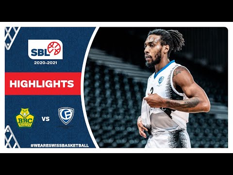 SBL 20/21 Highlights - BBC Monthey-Chablais vs. Fribourg Olympic