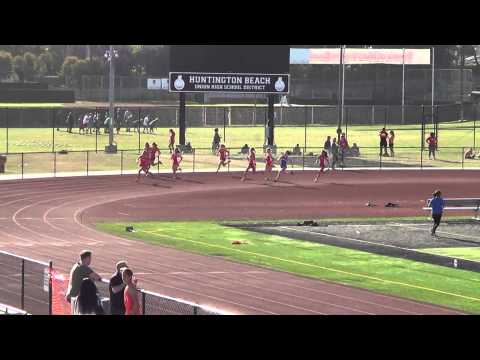OpenG 200m vs HB 4-24-14 - Los Alamitos Girls