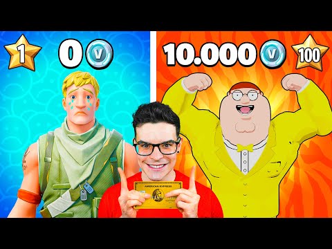 Gasté 500€ en Mejorar sus Cuentas de Fortnite!