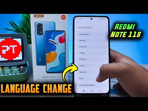 How to Change language in  Redmi Note 11S