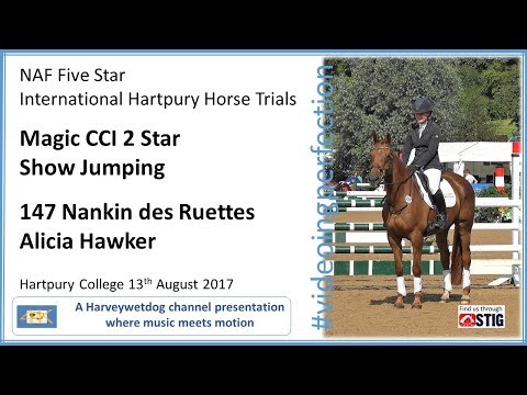 International Hartpury Horse Trials: Alicia Hawker Show Jumping
