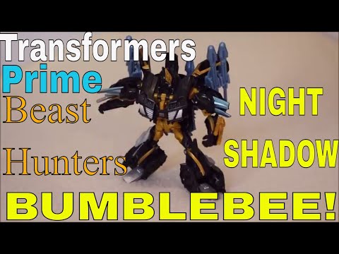 Transformers Prime Beast Hunters Night Shadow Bumblebee - GotBot True Review NUMBER 377
