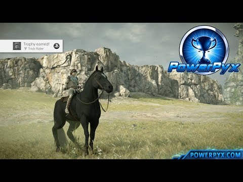 Shadow of the Colossus (PS4) - Trick Rider Trophy Guide (All Agro Horse Stunts)