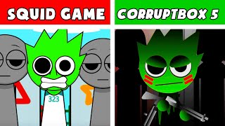 Incredibox Sprunki Squid game VS Corruptbox 5 New mod