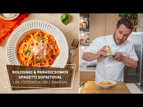, title : 'Paradicsomlecke 2. 🍅Bolognai & paradicsomos spagetti sofritoval🍅 - Lidl Főzőiskola Széll Tamással'