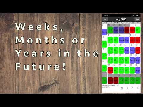 Shift Work Calendar