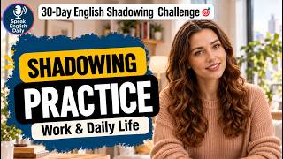 50 English Sentences for Work & Daily Life | Shadowing English Speaking Practice