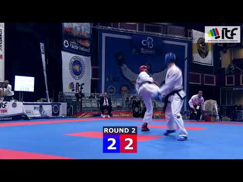 ITF WCH2017 IRELAND - Sparring Senior Male -85 kg