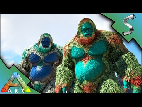 ARK GIGANTOPITHECUS MUTATIONS! BREEDING FOR MUTANT GIGANTOPITHECUS! - Ark: Mutation Factory