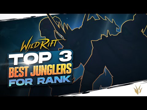 WILD RIFT TOP 3 SOLO QUEUE JUNGLE PICKS | Patch 3.0b