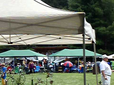 Karen Carr singing at Albert Hash Festival 2011