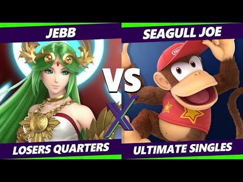 Smash Ultimate Tournament - JeBB (Palutena) Vs. Seagull Joe (Wolf, Diddy) - S@X 298 SSBU L. Quarters