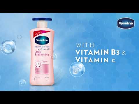 Vaseline Daily Bright, for brighter and healthier looking skin