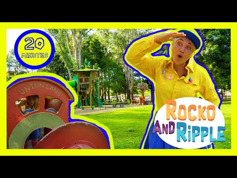 Ripple PLAYS at Heritage Park AUSTRALIA | Outdoor PLAYGROUND | Early Educational Videos for Children
