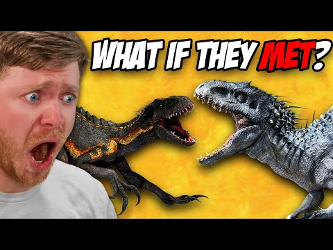 Reacting to INDOMINUS REX vs INDORAPTOR!?