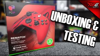 PDP REMATCH Xbox Series X/S Controller UNBOXING & TESTING - Is It Worth It?  - Red Bandana Gaming