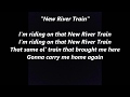 I'm RIDING on that NEW RIVER TRAIN You Can't Love One Lyrics Words not Raffi Helms Bill Monroe