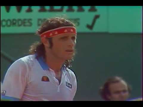 French Open 1982 Final - Mats Wilander v Guillermo Vilas (part 3)