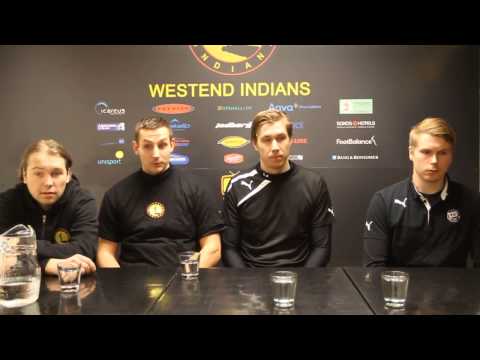 08.02.2014 Lehdistötilaisuus Westend Indians - TPS