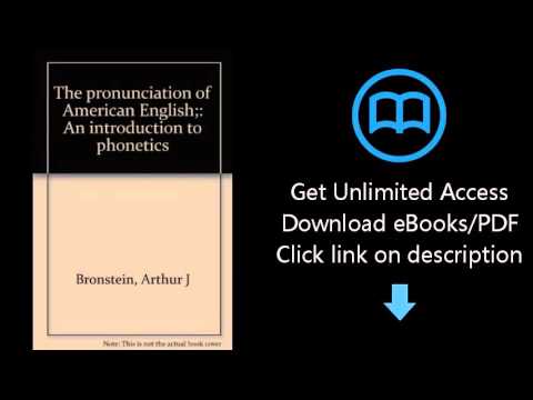 The pronunciation of American English;: An introduction to phonetics