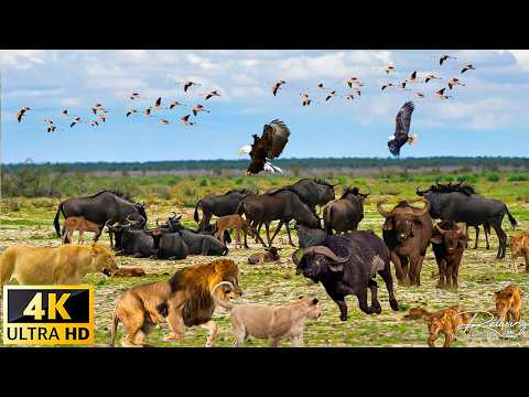 African Wildlife: Aberdare National Park, Kenya Scenic Wildlife Film With Real Sounds