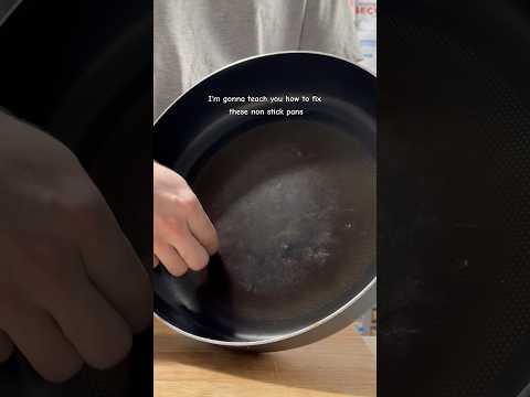 How to fix non-stick pans #mindfulcooking