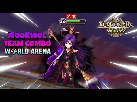 Mookwol Team Combo in World Arena Ep. 2 - Summoners War