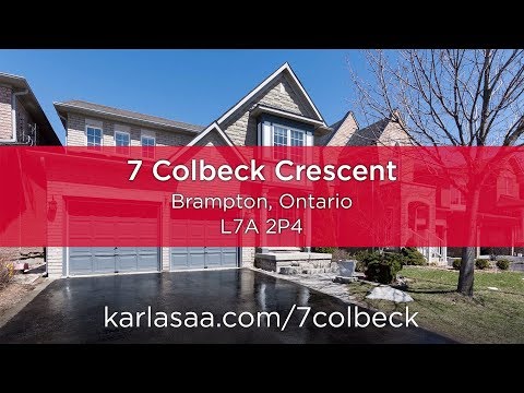 7 Colbeck Crescent, Brampton - Contact Karla Saa - 416-881-3770 - www.karlasaa.com/7colbeck