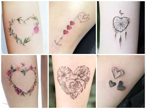 Beautiful Heart Tattoo Design Ideas for Womens