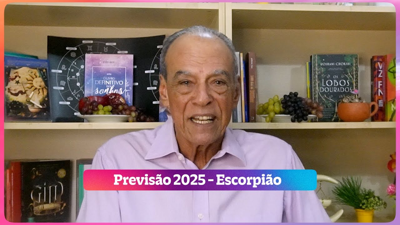 PREVISÃO 2025 - ESCORPIÃO | POR JOÃO BIDU