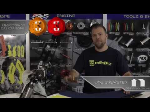 Nihilo Concepts KTM/Cobra 50 Gas Cap Install